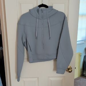 lululemon athletica Women's Light Gray Bomber Jacket